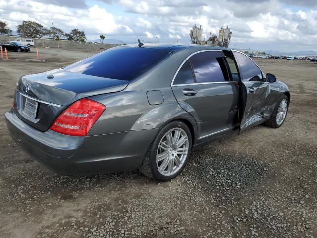 WDDNG71X27A047983 - 2007 MERCEDES-BENZ S 550 GRAY photo 3