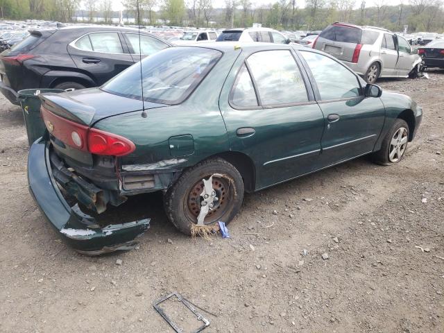 1G1JF52F347133262 - 2004 CHEVROLET CAVALIER LS GREEN photo 3