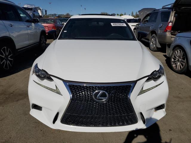 JTHBF1D25F5062092 - 2015 LEXUS IS 250 WHITE photo 5