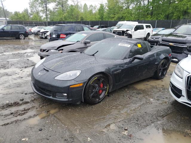 1G1YW2DW4C5102042 - 2012 CHEVROLET CORVETTE GRAND SPORT BLACK photo 1