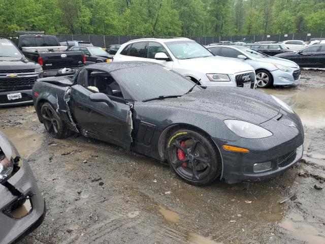 1G1YW2DW4C5102042 - 2012 CHEVROLET CORVETTE GRAND SPORT BLACK photo 4