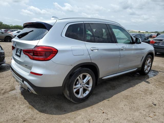 5UXTY5C04M9G92040 - 2021 BMW X3 XDRIVE30I SILVER photo 3