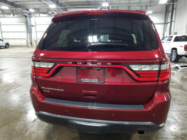 1C4RDJAG0GC484919 - 2016 DODGE DURANGO SXT BURGUNDY photo 6