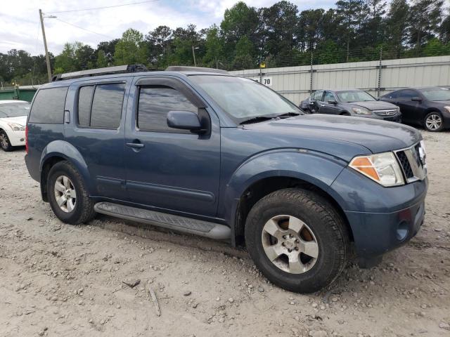 5N1AR18U55C771174 - 2005 NISSAN PATHFINDER LE 蓝色 照片 4