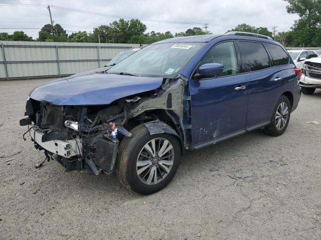 5N1DR2CM4LC597167 - 2020 NISSAN PATHFINDER SL BLUE photo 1