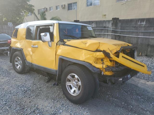 JTEZU11F670002216 - 2007 TOYOTA FJ CRUISER YELLOW photo 4