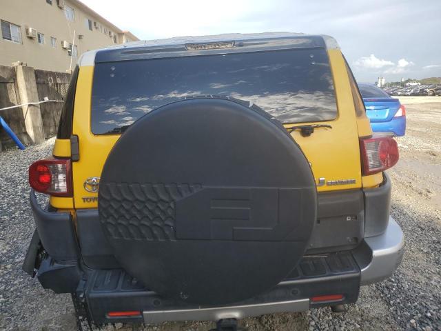 JTEZU11F670002216 - 2007 TOYOTA FJ CRUISER YELLOW photo 6