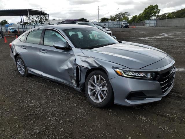 1HGCV1F16MA106149 - 2021 HONDA ACCORD LX SILVER photo 4