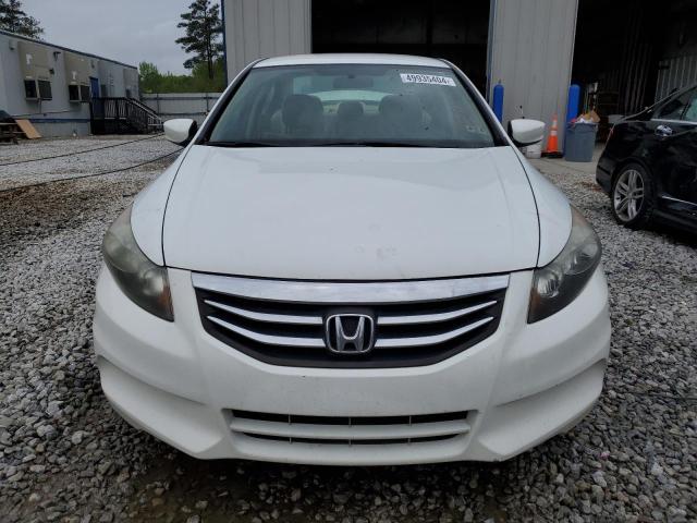 1HGCP2F33BA094993 - 2011 HONDA ACCORD LX WHITE photo 5