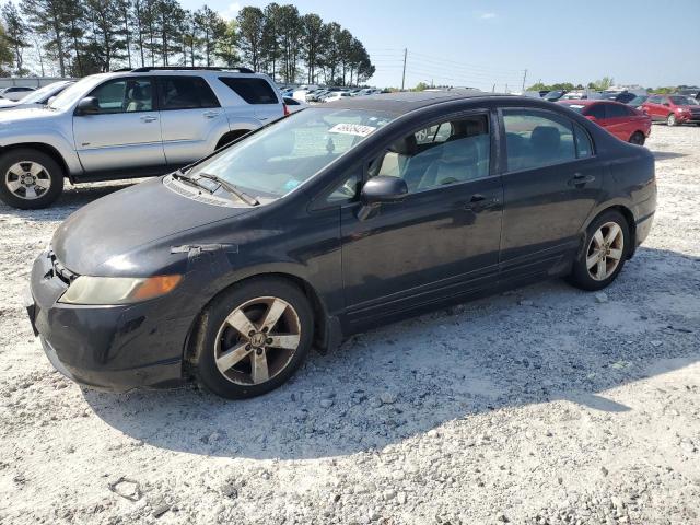 2HGFA16938H320148 - 2008 HONDA CIVIC EXL BLACK photo 1