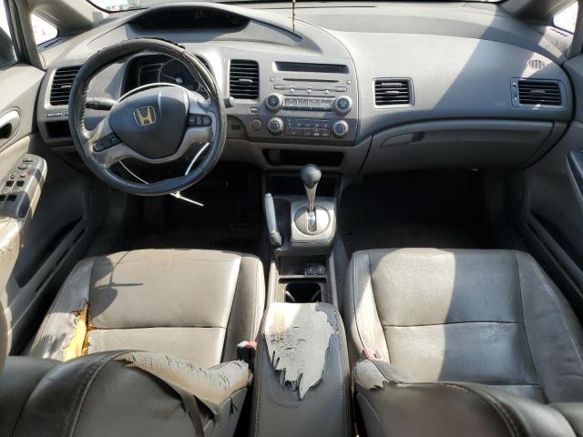 2HGFA16938H320148 - 2008 HONDA CIVIC EXL შავი ფოტო 8