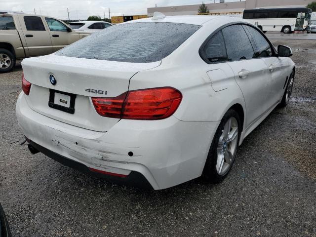 WBA4A9C53GG508200 - 2016 BMW 428 I GRAN COUPE SULEV WHITE photo 3