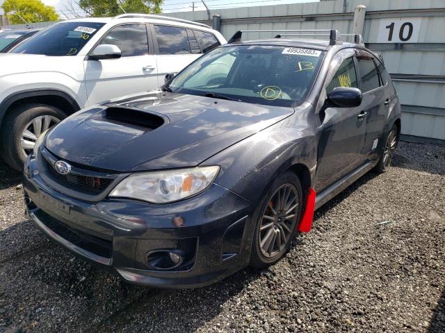 JF1GR7E67CG242506 - 2012 SUBARU IMPREZA WRX GRAY photo 1