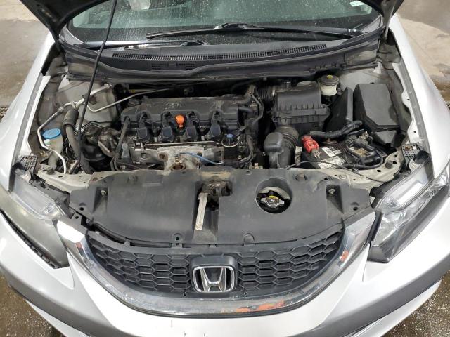 2HGFB2F53DH589776 - 2013 HONDA CIVIC LX SILVER photo 11