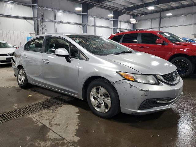 2HGFB2F53DH589776 - 2013 HONDA CIVIC LX SILVER photo 4