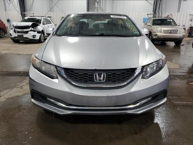 2HGFB2F53DH589776 - 2013 HONDA CIVIC LX SILVER photo 5