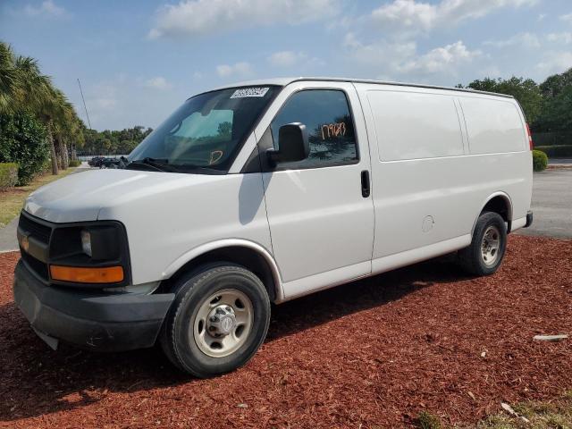 1GCWGFCF3F1282744 - 2015 CHEVROLET EXPRESS G2 WHITE photo 1