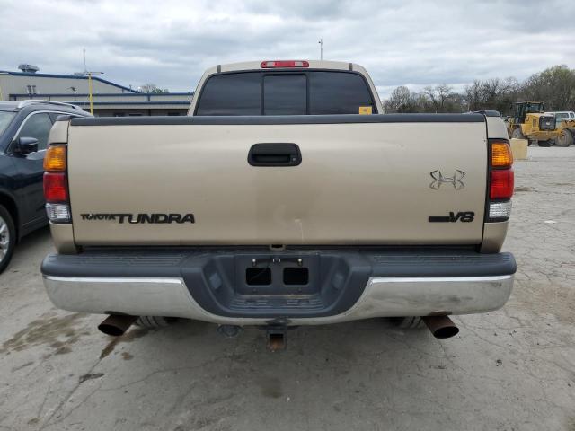 5TBRT34151S148767 - 2001 TOYOTA TUNDRA ACCESS CAB ოქროსფერი ფოტო 6