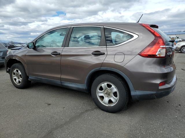 2HKRM4H39FH601873 - 2015 HONDA CR-V LX BROWN photo 2