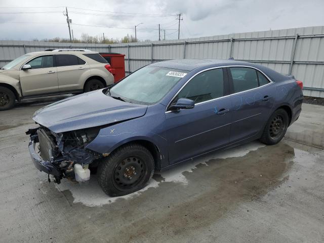 1G11C5SLXEF266252 - 2014 CHEVROLET MALIBU 1LT BLUE photo 1