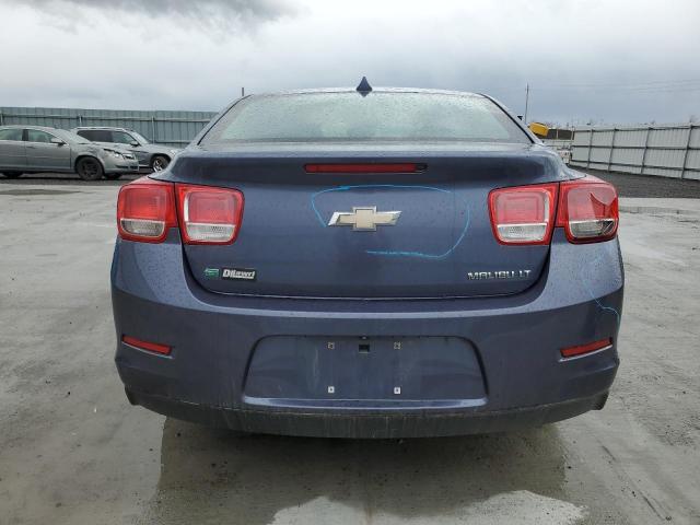 1G11C5SLXEF266252 - 2014 CHEVROLET MALIBU 1LT BLUE photo 6