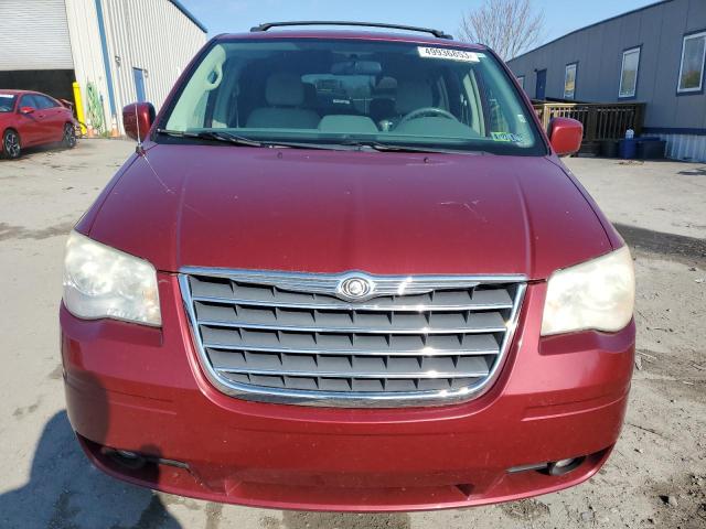 2A4RR5D1XAR338682 - 2010 CHRYSLER TOWN & COU TOURING RED photo 5