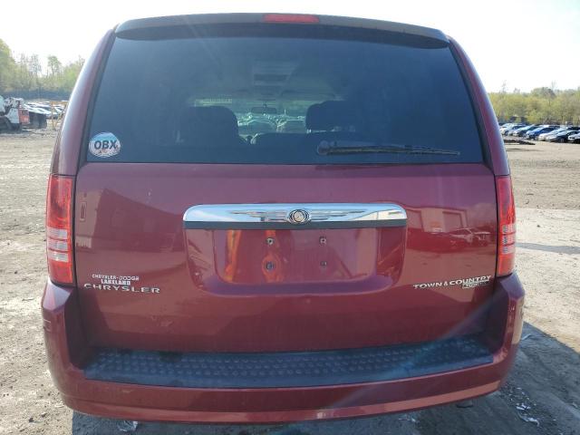 2A4RR5D1XAR338682 - 2010 CHRYSLER TOWN & COU TOURING RED photo 6