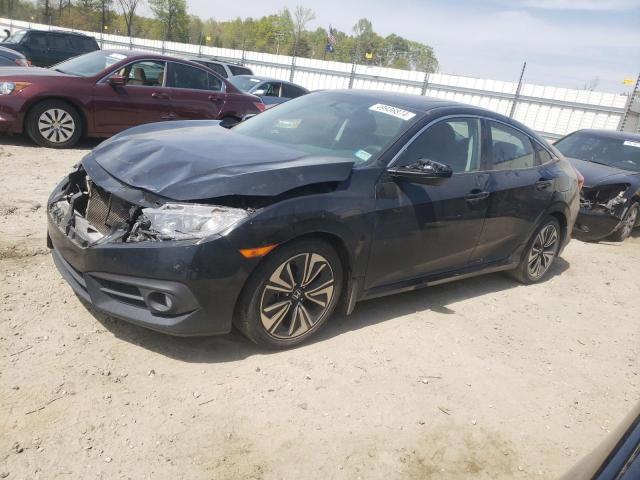 2HGFC1F31HH638887 - 2017 HONDA CIVIC EX BLACK photo 1