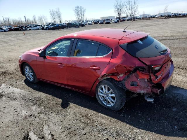 3MZBM1L78FM220596 - 2015 MAZDA 3 TOURING RED photo 2