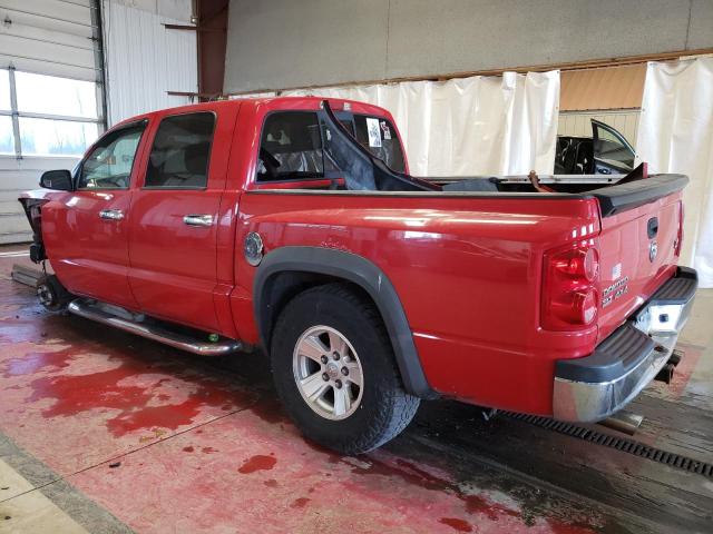 1D7HW48N28S537127 - 2008 DODGE DAKOTA QUAD SLT RED photo 2