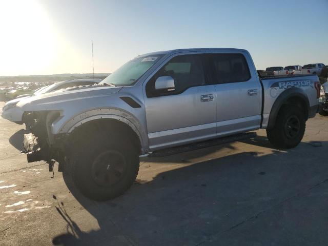 1FTFW1RG2JFD84943 - 2018 FORD F150 RAPTOR GRAY photo 1