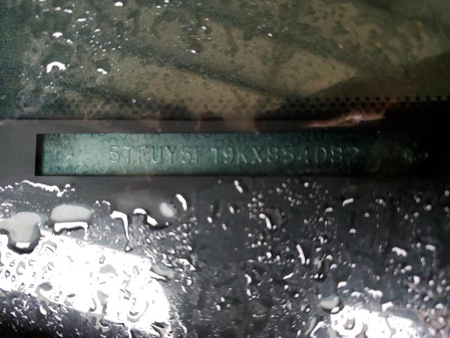 5TFUY5F19KX854082 - 2019 TOYOTA TUNDRA DOUBLE CAB SR/SR5 GRAY photo 12