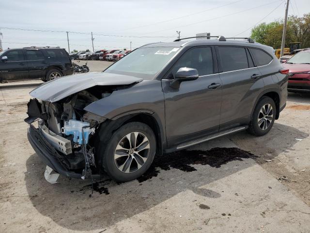 5TDGZRBH6MS141993 - 2021 TOYOTA HIGHLANDER XLE Grafit foto 1