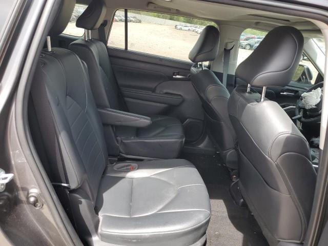 5TDGZRBH6MS141993 - 2021 TOYOTA HIGHLANDER XLE Grafit foto 10