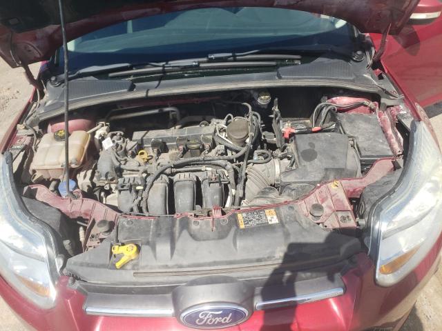 1FADP3F26EL304002 - 2014 FORD FOCUS SE RED photo 11