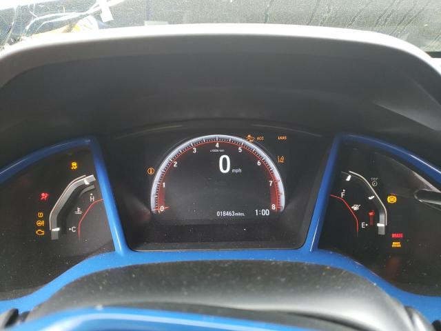 2HGFC2F89KH592735 - 2019 HONDA CIVIC SPORT 蓝色 照片 9