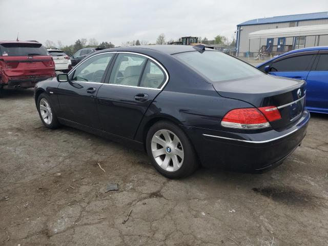 WBAHL83507DT11072 - 2007 BMW 750I I BLUE photo 2