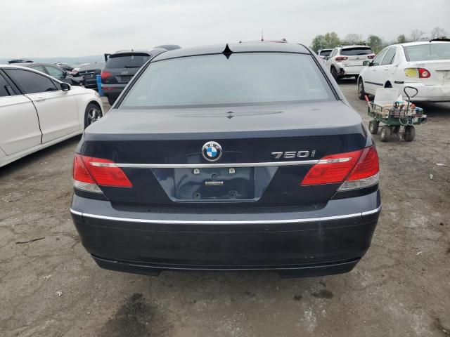 WBAHL83507DT11072 - 2007 BMW 750I I BLUE photo 6