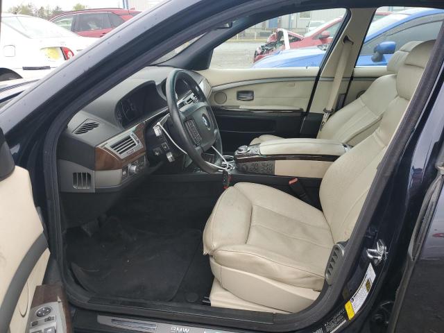 WBAHL83507DT11072 - 2007 BMW 750I I BLUE photo 7