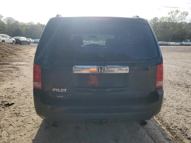 5FNYF3H63AB006454 - 2010 HONDA PILOT EXL BLACK photo 6