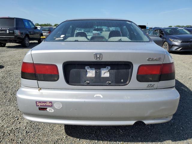 1HGEJ622XYL017291 - 2000 HONDA CIVIC DX SILVER photo 6