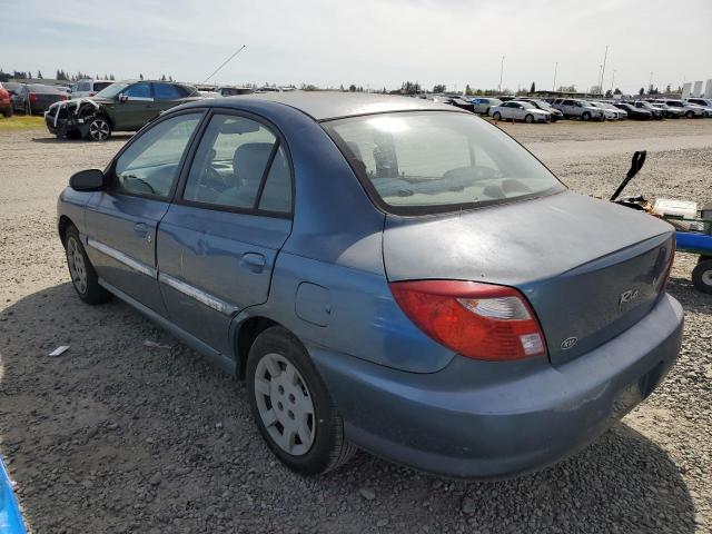 KNADC123126162819 - 2002 KIA RIO BLUE photo 2