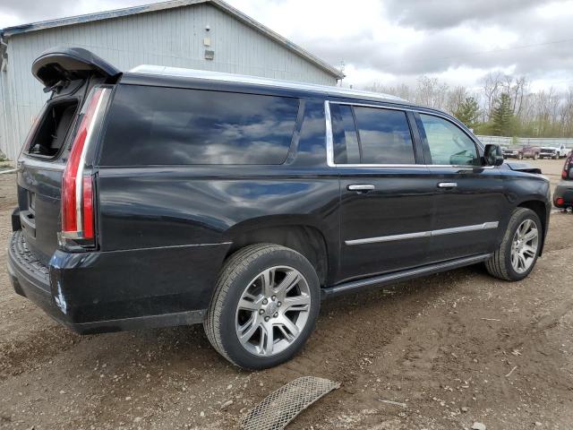 1GYS4JKJ4HR361127 - 2017 CADILLAC ESCALADE ESV PREMIUM LUXURY BLACK photo 3