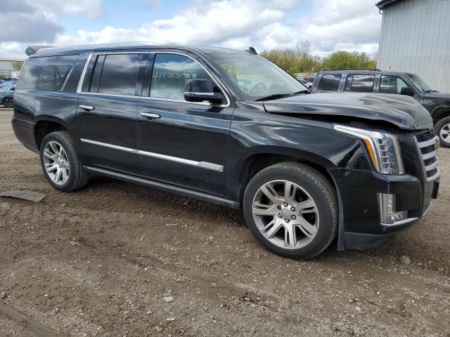 1GYS4JKJ4HR361127 - 2017 CADILLAC ESCALADE ESV PREMIUM LUXURY BLACK photo 4