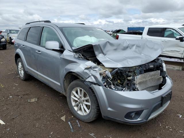 3C4PDCBG4HT590961 - 2017 DODGE JOURNEY SXT SILVER photo 4