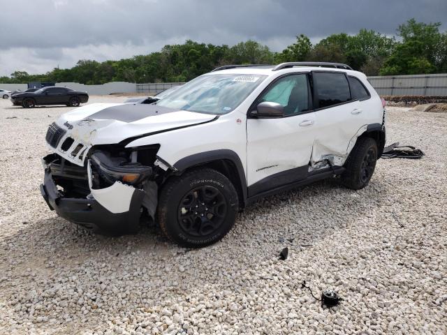 1C4PJMBX3MD185043 - 2021 JEEP CHEROKEE TRAILHAWK WHITE photo 1