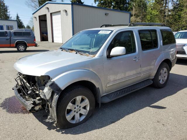 5N1AR18W25C707532 - 2005 NISSAN PATHFINDER LE 银色 照片 1