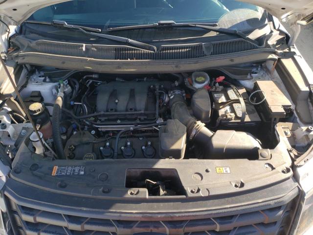 1FM5K8AR0KGA31038 - 2019 FORD EXPLORER POLICE INTERCEPTOR 白色 照片 12