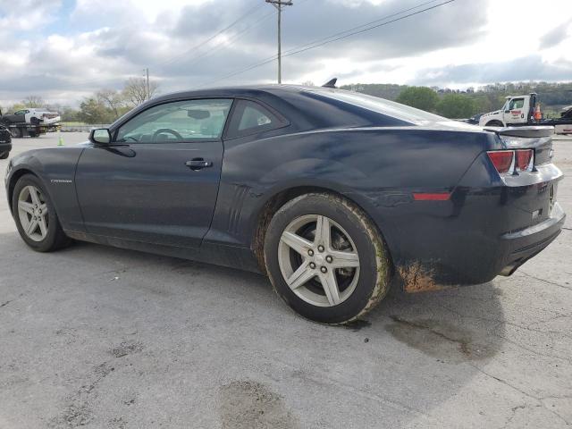 2G1FB1E37C9169397 - 2012 CHEVROLET CAMARO LT BLACK photo 2