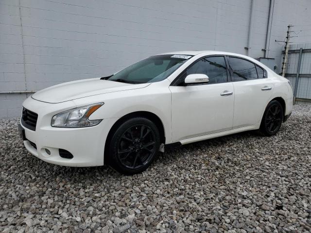 1N4AA5AP6CC852100 - 2012 NISSAN MAXIMA S WHITE photo 1